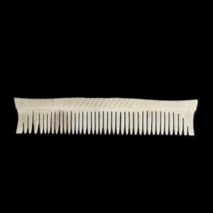 Decorated Bone Viking Comb