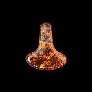 Medium Amber Thors Hammer Pendant