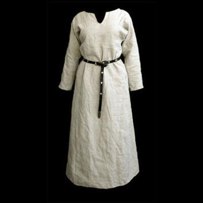 Natural Linen Women's Viking Dress - The Viking Registry