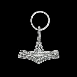 Silver Rømersdal Replica Thors Hammer Pendant