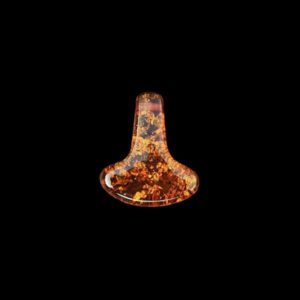 Small Amber Thors Hammer Pendant