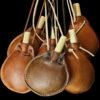 Large Handmade Leather Water Bottle - Image 3